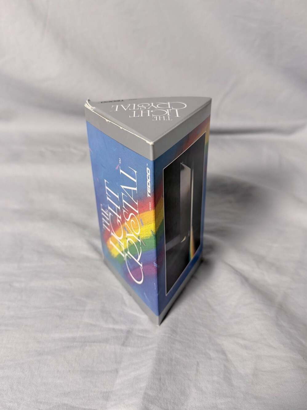 Vintage 1988 Tedco The Light Crystal Triangular Prism Science Toy